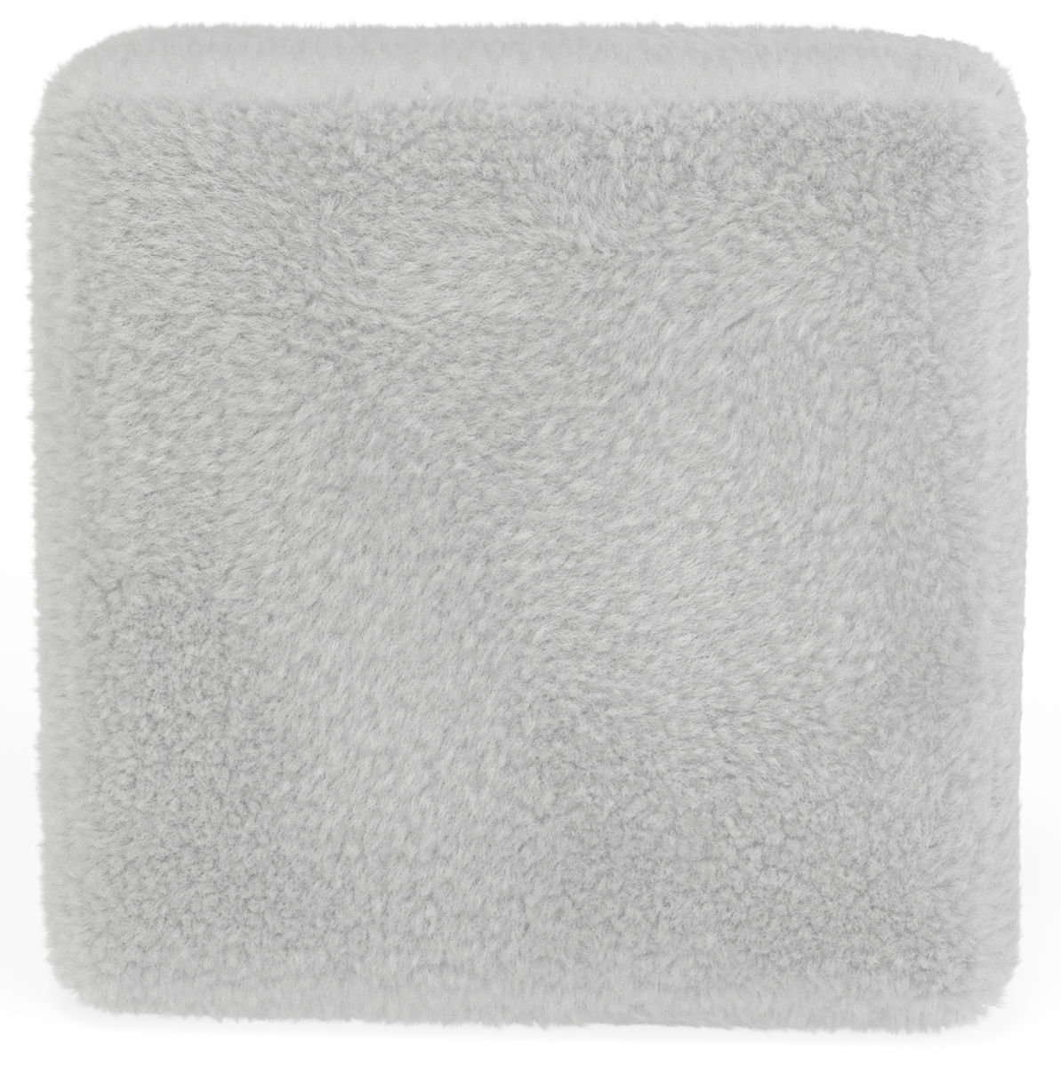 Bankside - Fabric Cocktail Ottoman - Gray - Image 2