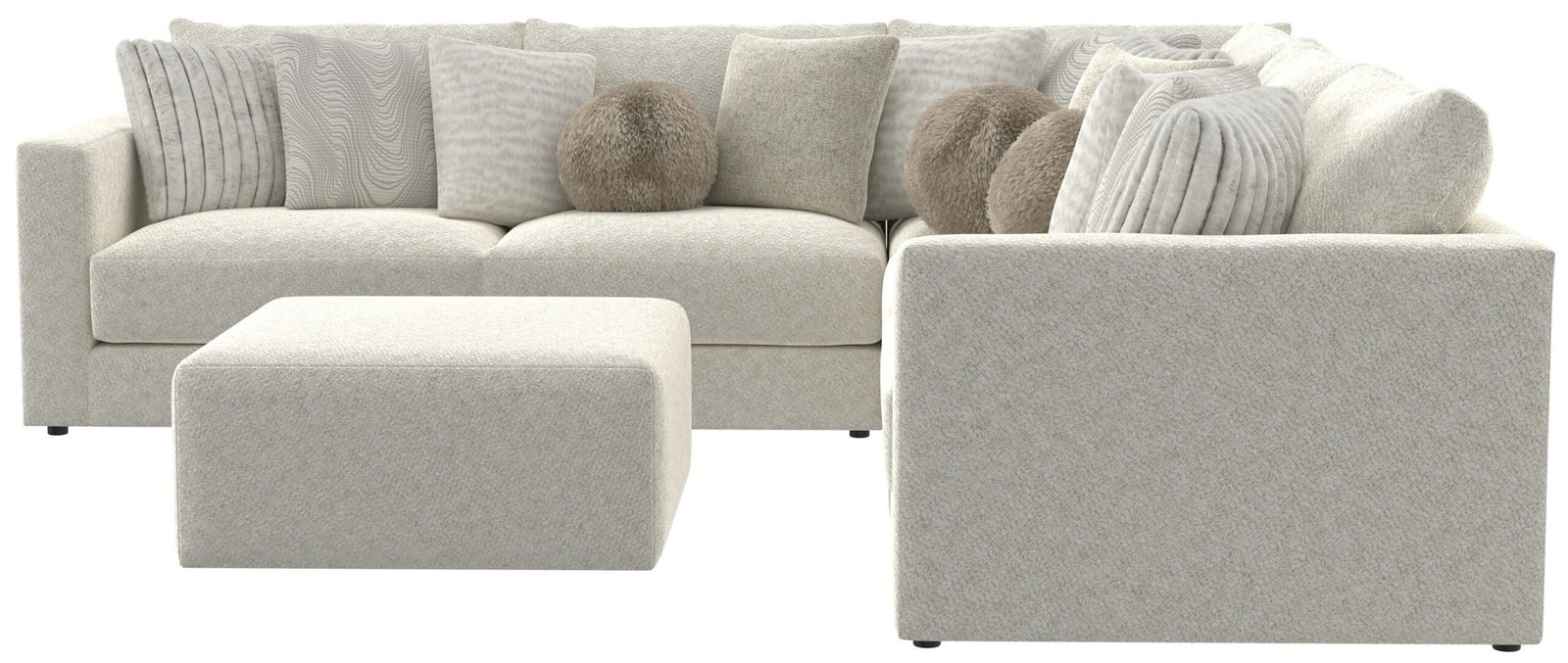 Ritzy - Modular Sofa And Included Cocktail Ottoman - Image 18