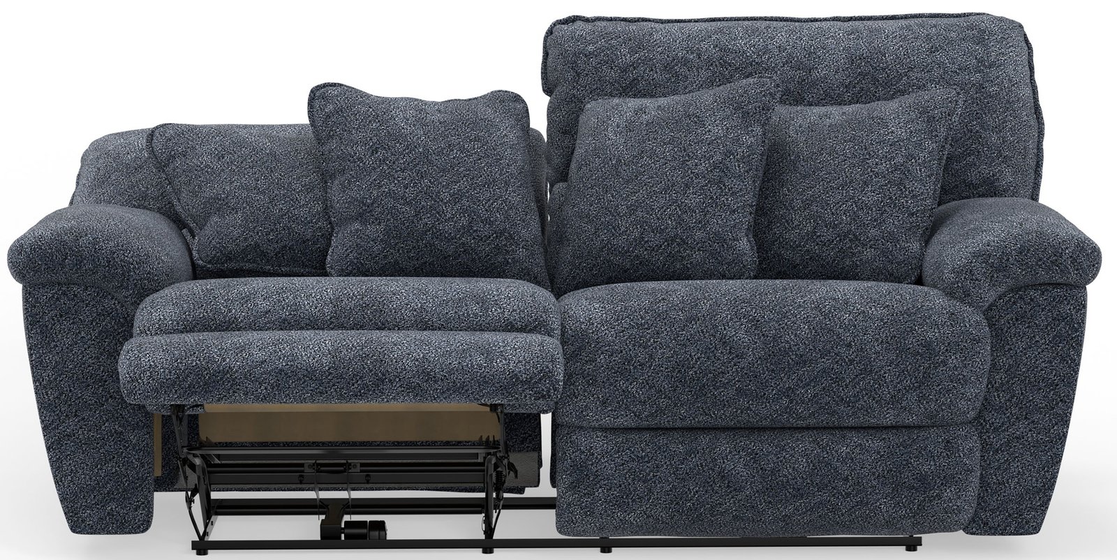 Paxon - Deep Seat Power Reclining Sofa With Power Adjustable Headrest - Smoke - Image 3