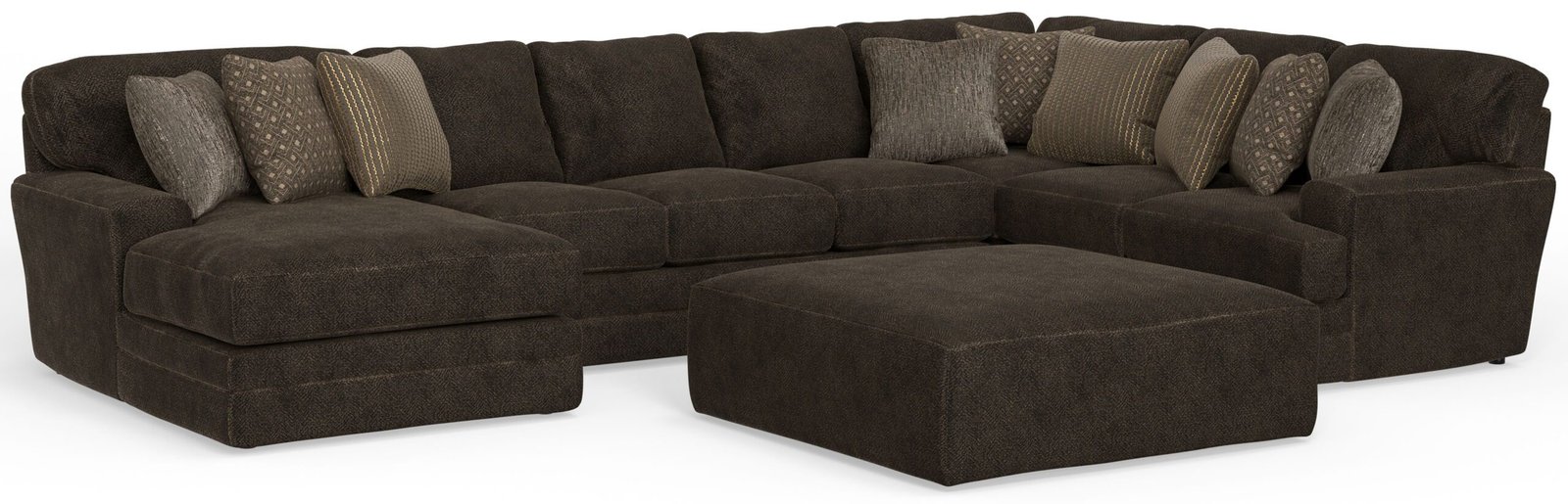 Mammoth - Sectional With Cocktail Ottoman - Image 5