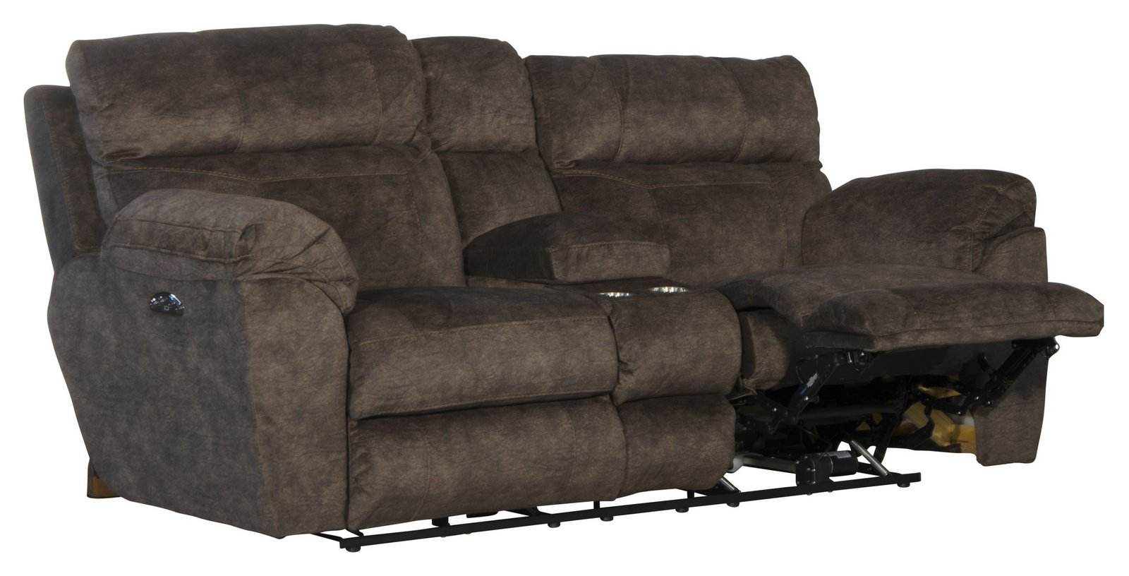Sedona - Power Headrest Lay Flat Reclining Console Loveseat With Storage & Cupholders - Image 5