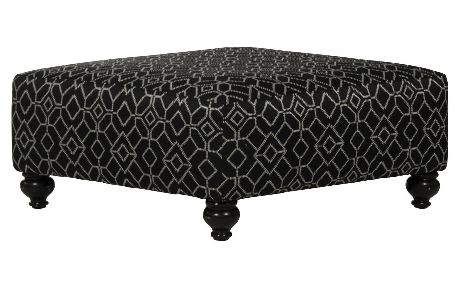 Cumberland - Cocktail Ottoman - Onyx