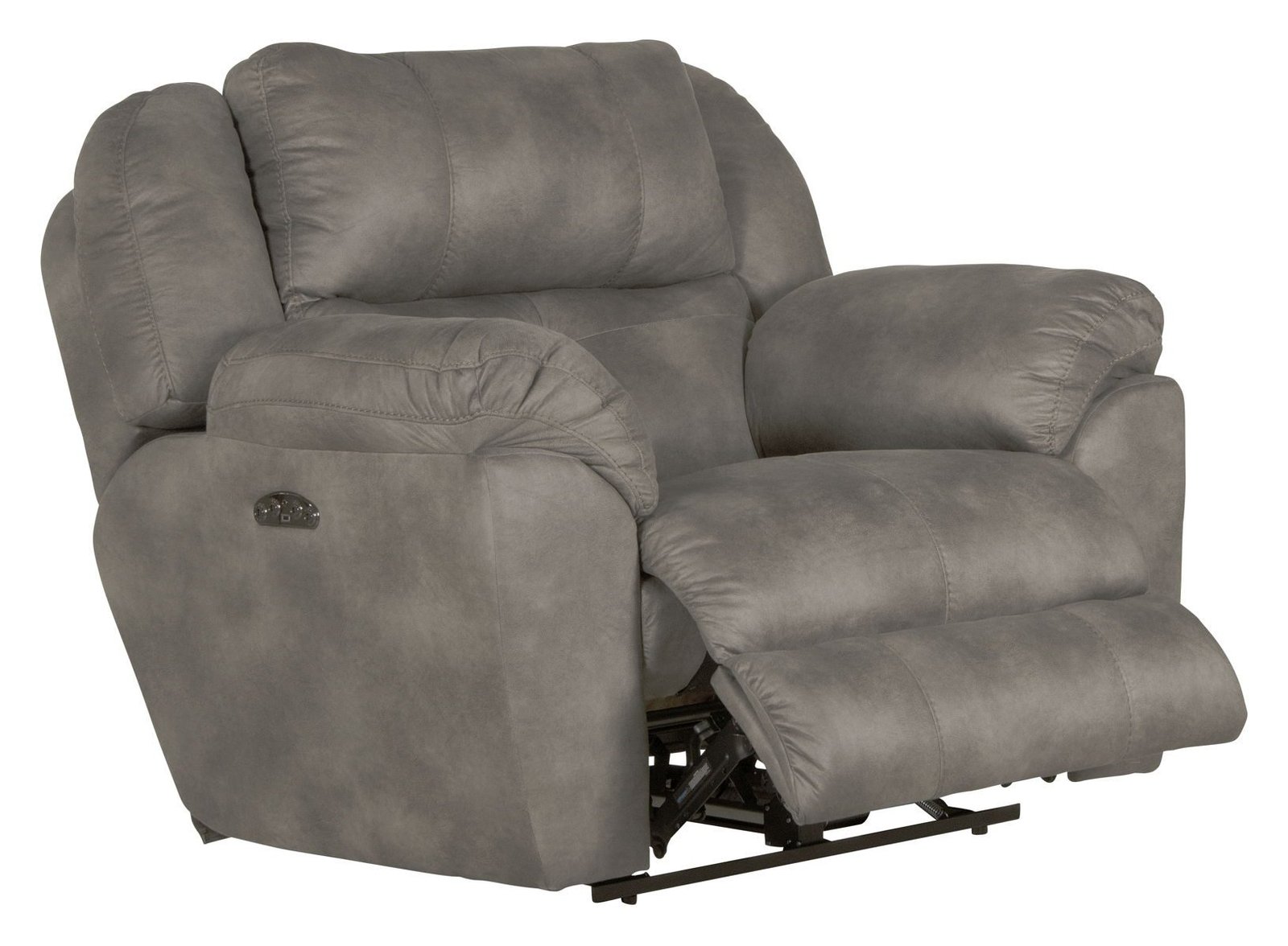 Ferrington - Power Lay Flat Recliner with Power Adjustable Headrest - Image 2