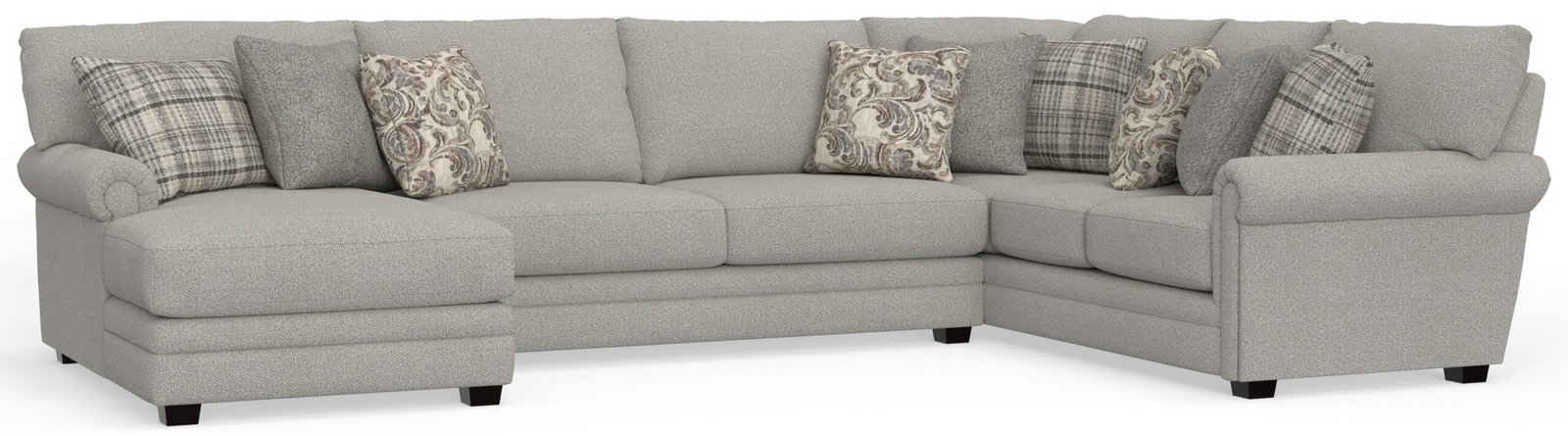 Livingston - Sectional With Comfort Coil Seating And Accent Pillows Included - Image 3