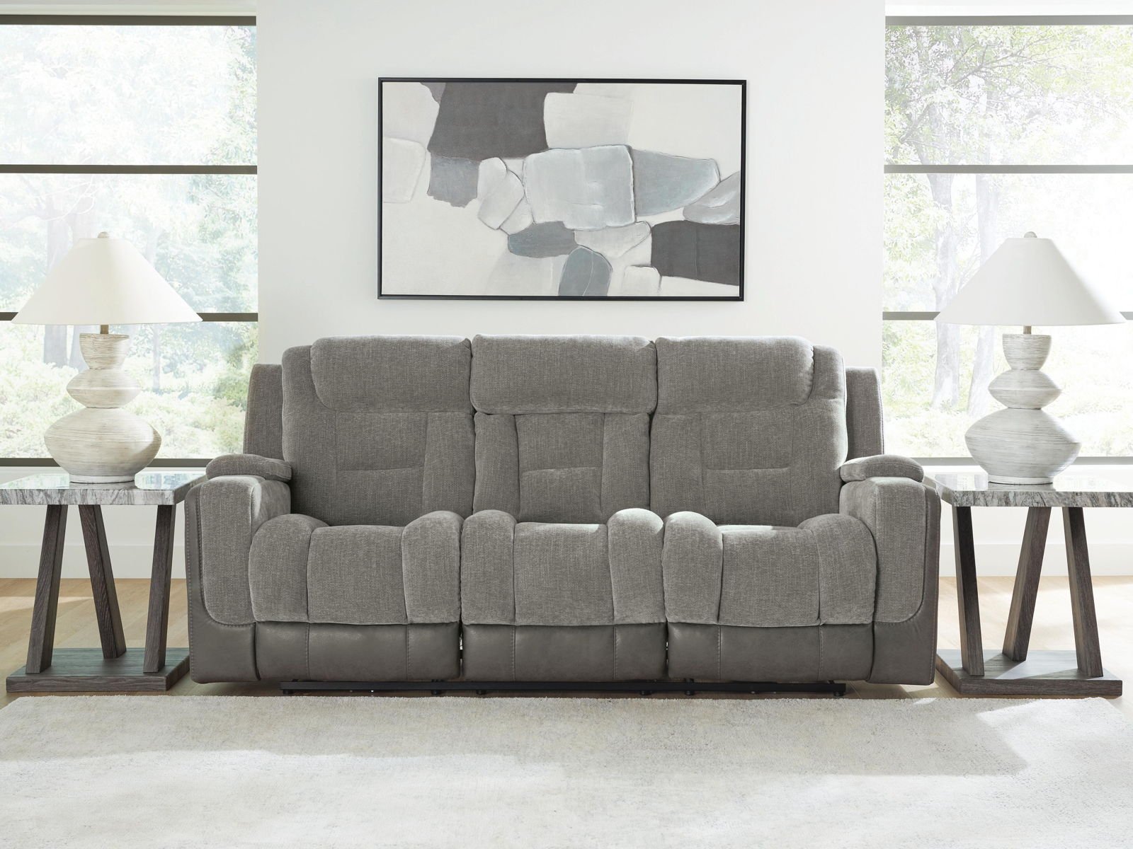 Mixed Motion - Power Reclining Sofa With Adjustable Headrest - Image 4