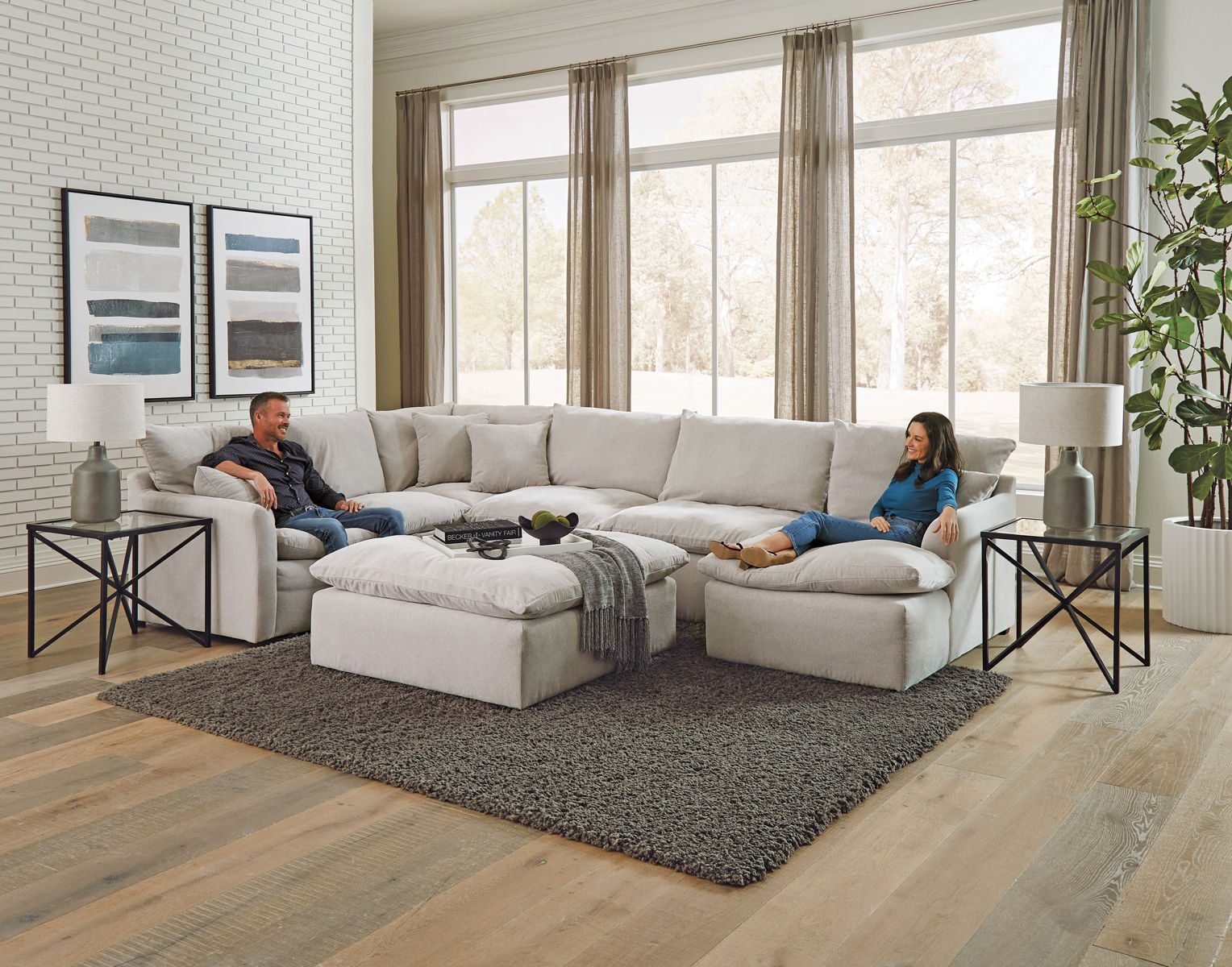 Harper - Cocktail Ottoman - Image 5