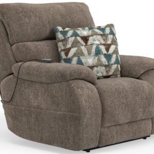 Joya - Power Lay Zero Gravity Recliner With Power Adjustable Headrest And CR3 Heat/Massage/Lumbar/ZG - Mushroom