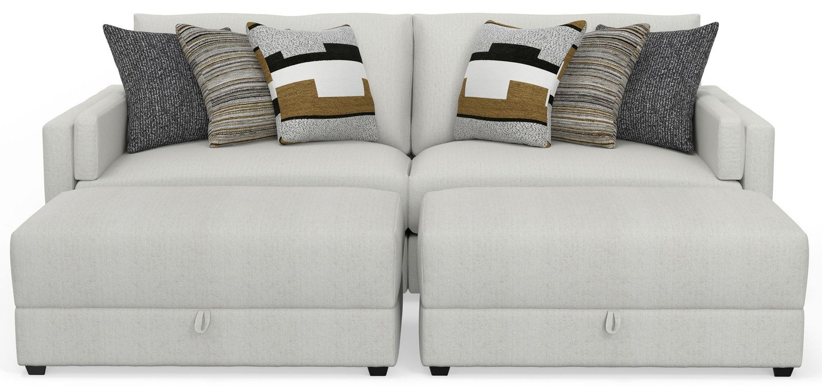 Trevor - Extra Deep Oversized Sofa With Included Storage Cocktail Ottoman - Image 4