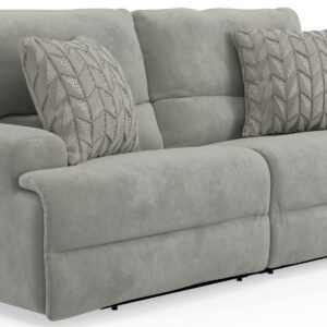 Renaldo - Power Sofa With Zero Gravity Recline - Stone