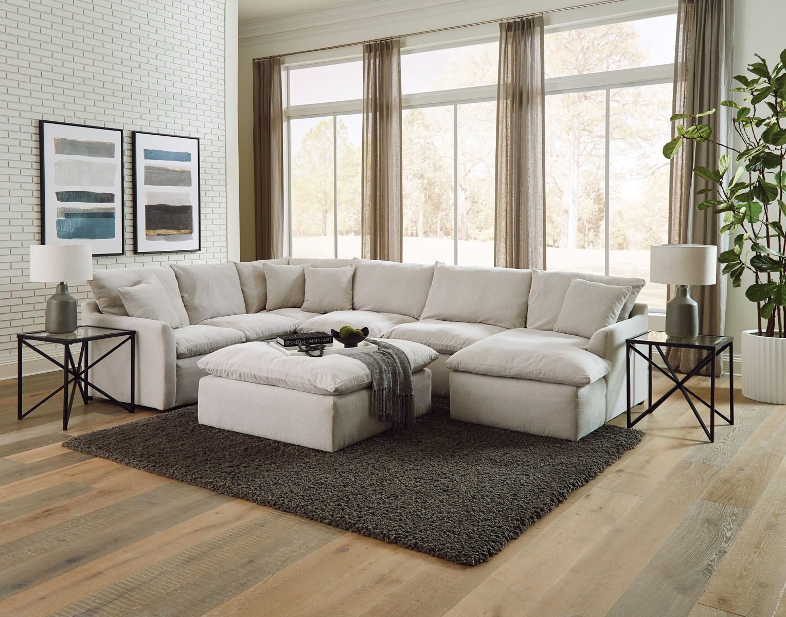 Harper - Cocktail Ottoman - Image 3