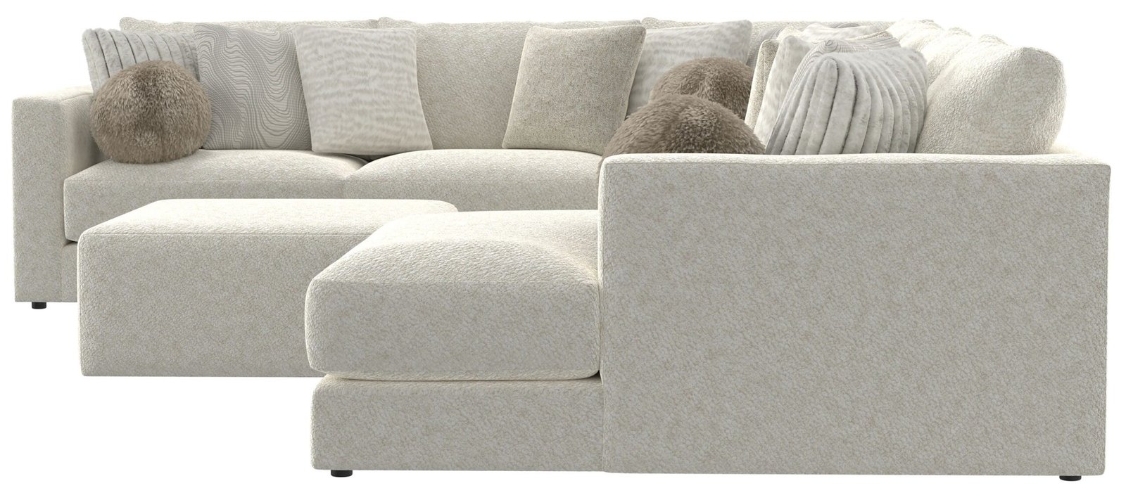 Ritzy - Modular Sofa And Included Cocktail Ottoman - Image 11