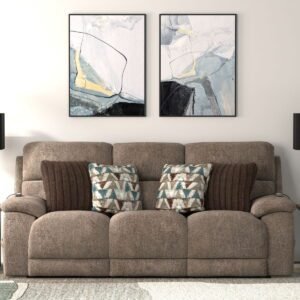 Joya - Power Headrest Power LayFlat Reclining Sofa With CR3 Heat/Massage/Lumbar/ZG