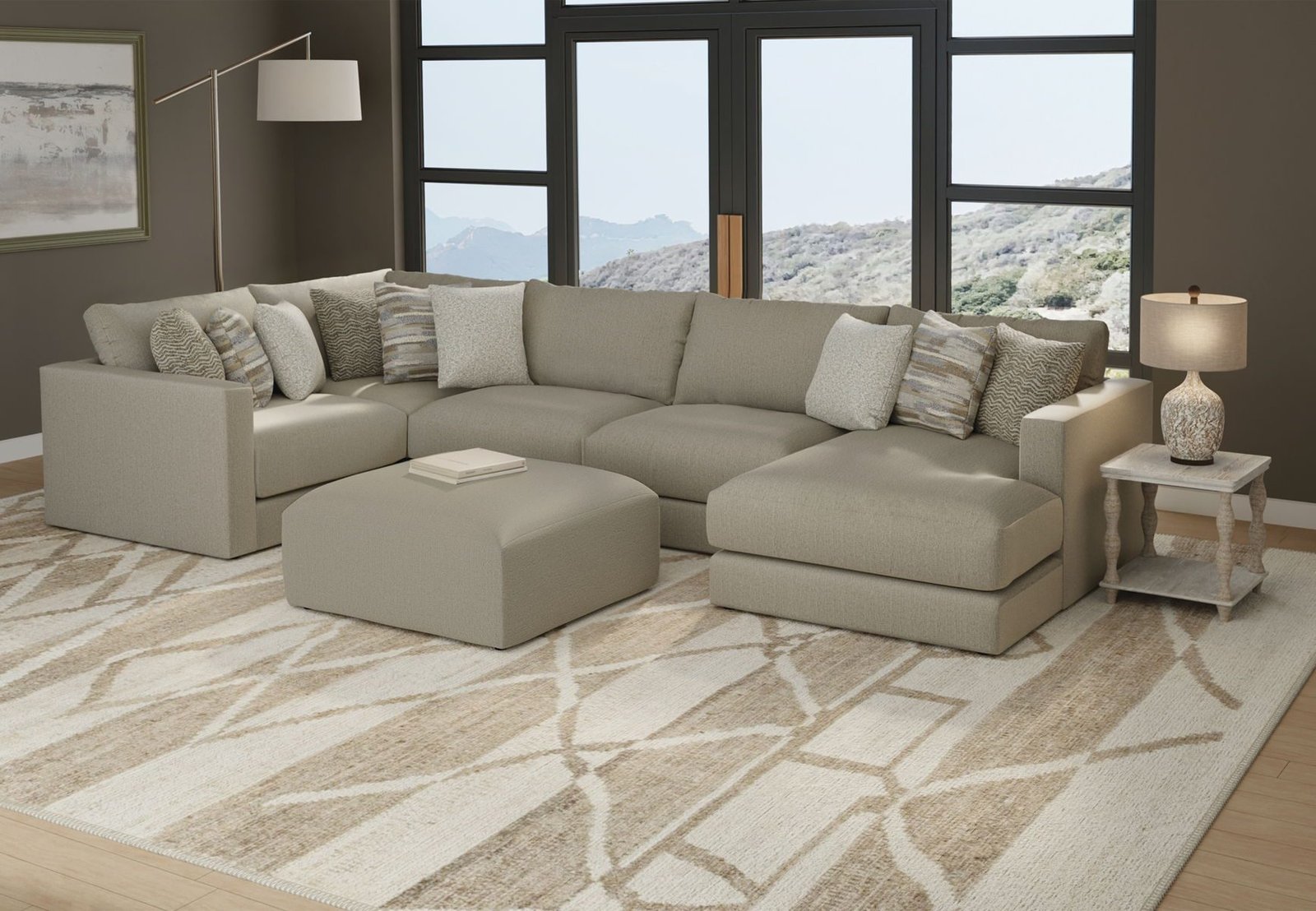 Amelia - Sofa - Sand - Image 3