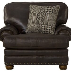 Roberto - Leather Chair - Cocoa