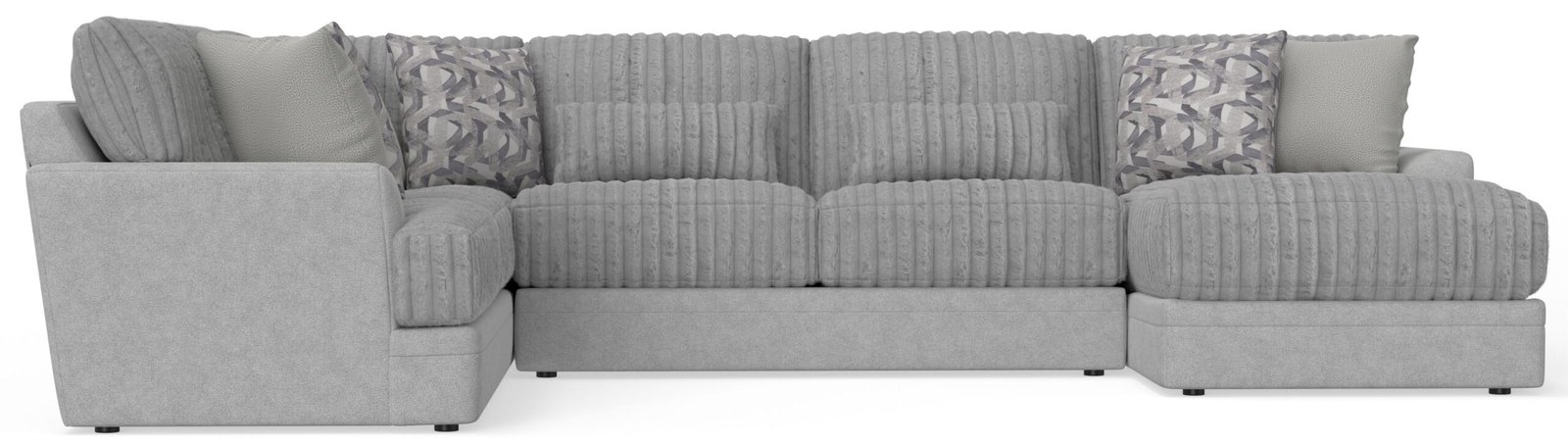 Titan - Sectional With Comfort Coil Seating And Accent Pillows Included - Image 2