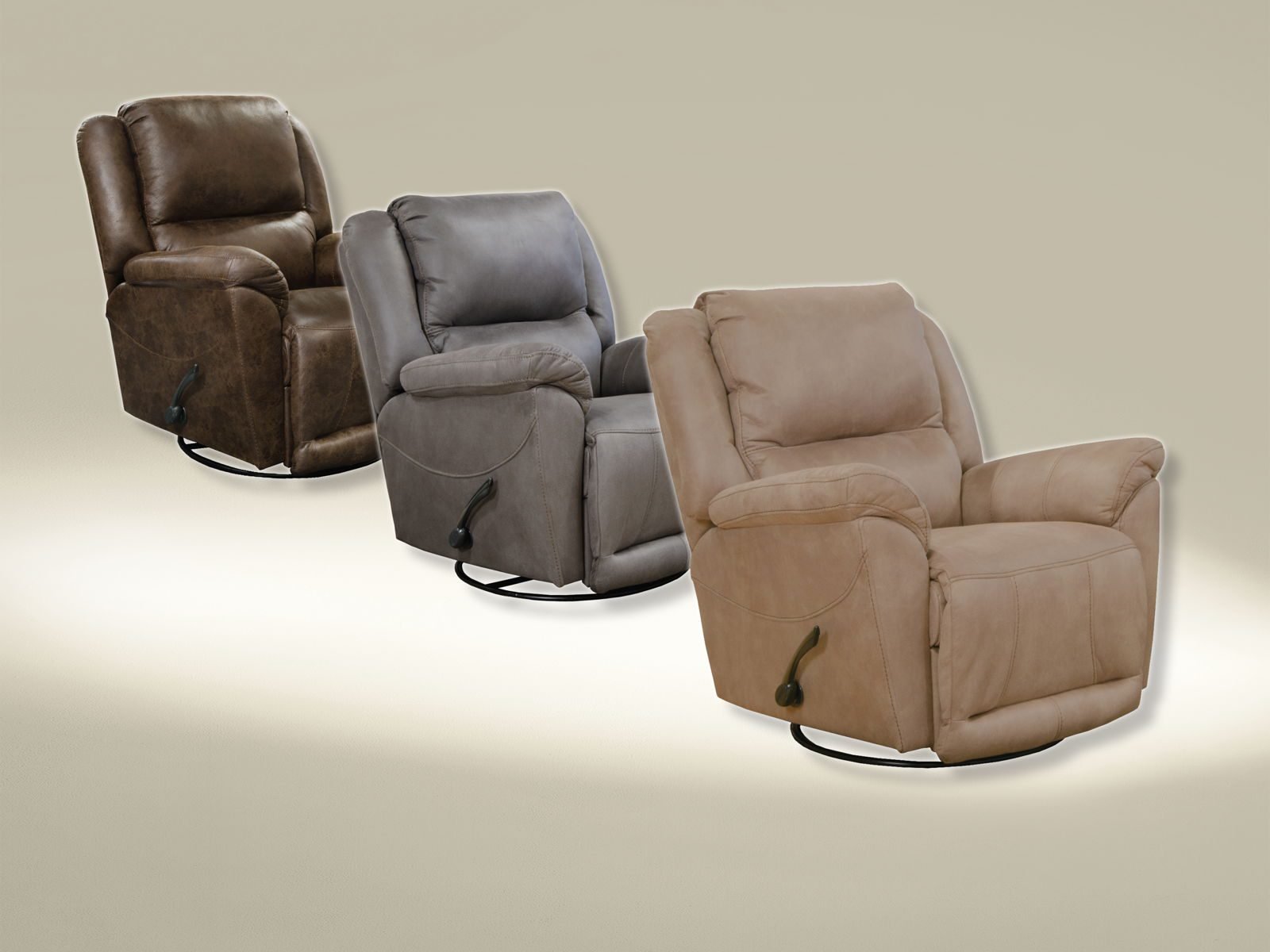 Cole - Chaise Swivel Glider Recliner - Image 9