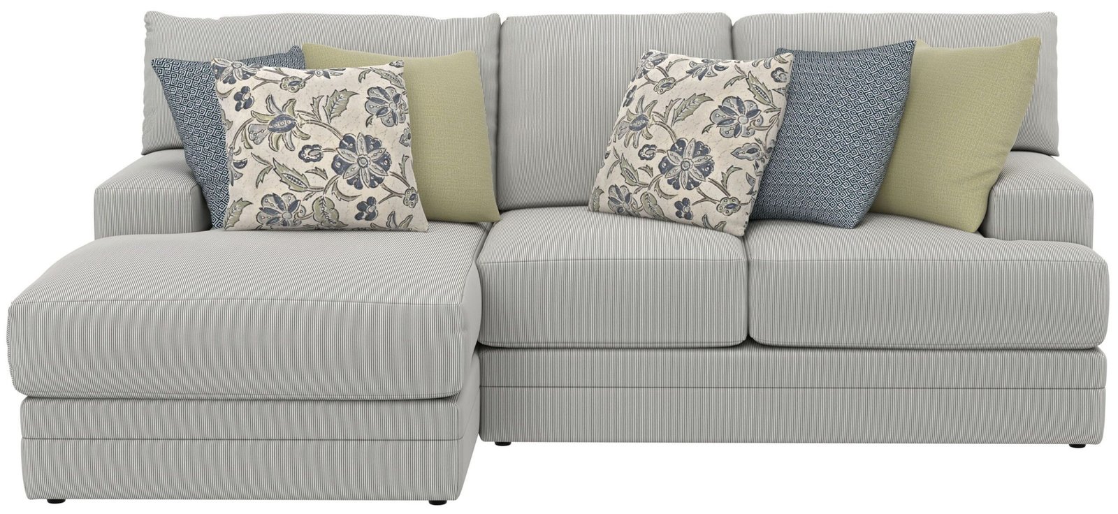Stockbridge - Sectional With Comfort Coil Seating And 9 Accent Pillows Included - Image 4