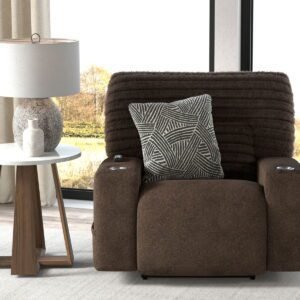 Zen - Power Recliner With CR3 Heat / Massage / Zero Gravity - Chocolate