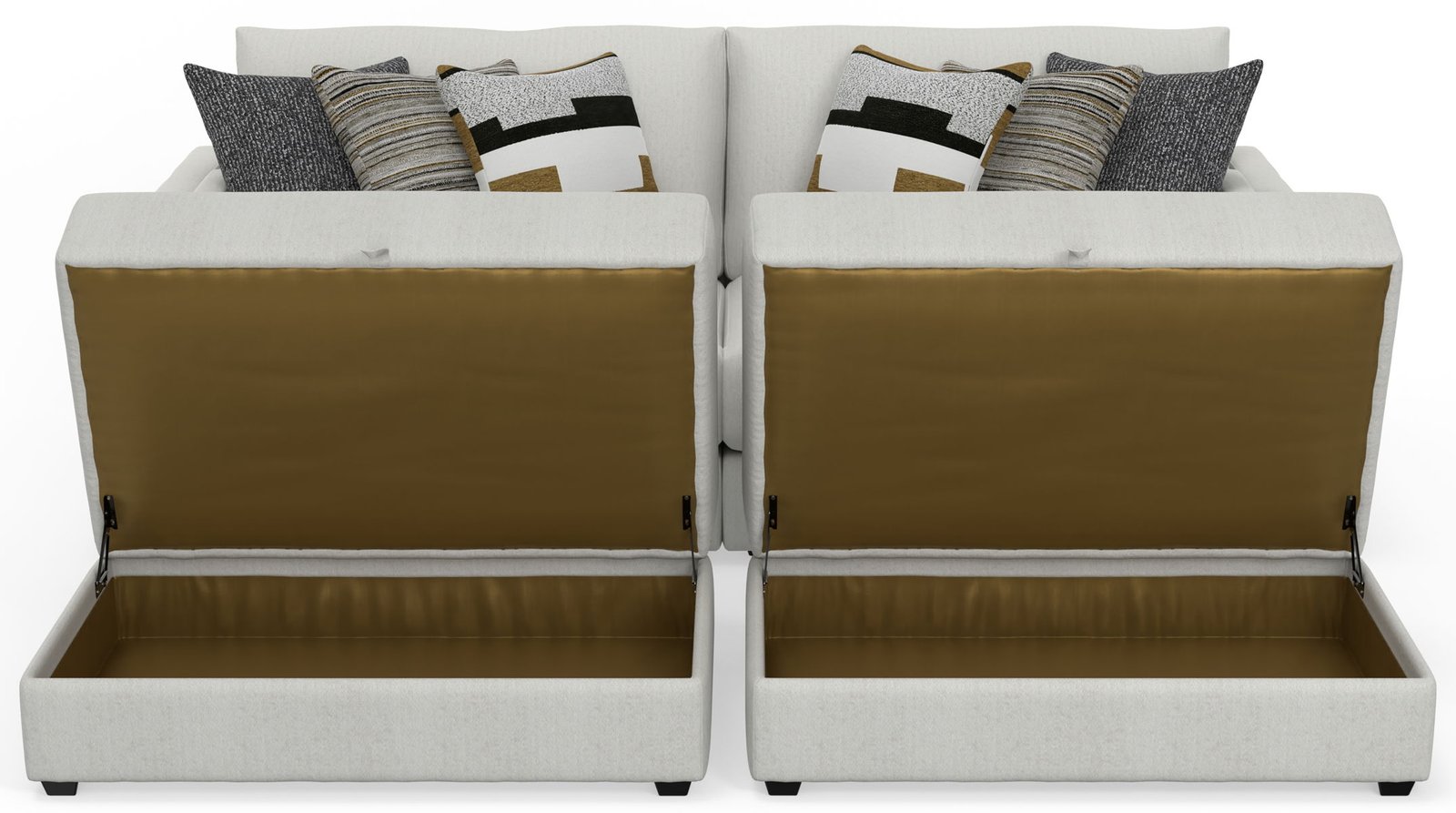 Trevor - Extra Deep Oversized Sofa With Included Storage Cocktail Ottoman - Image 10