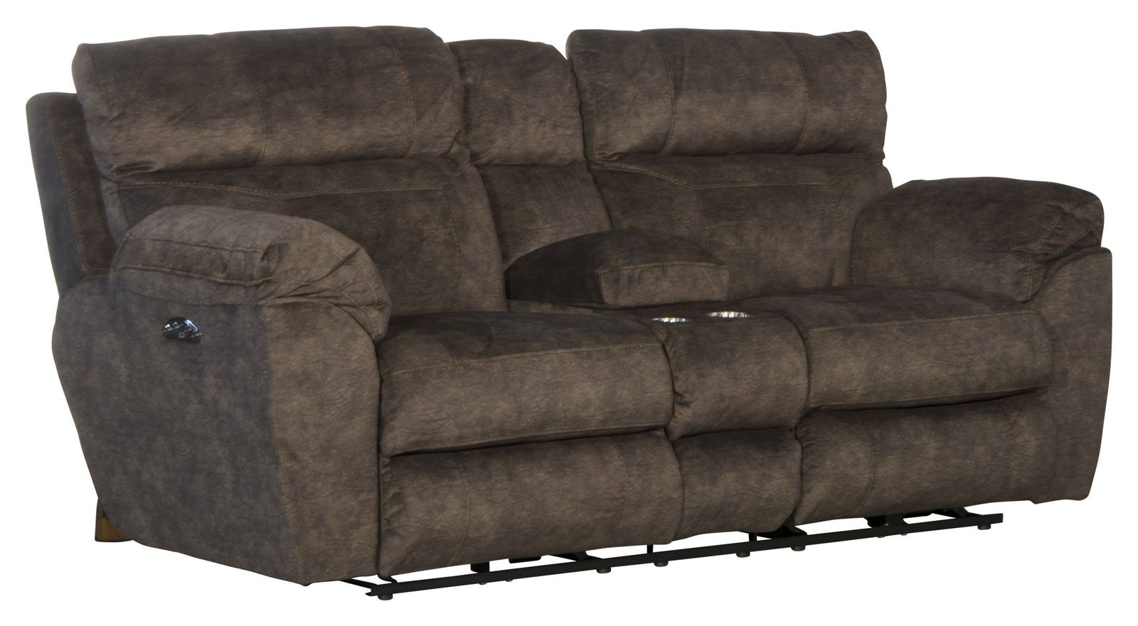 Sedona - Power Headrest Lay Flat Reclining Console Loveseat With Storage & Cupholders - Image 6