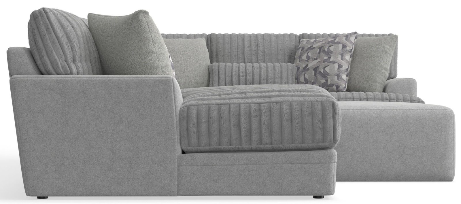 Titan - Sectional With Comfort Coil Seating, Cocktail Ottoman And Accent Pillows Included - Image 11