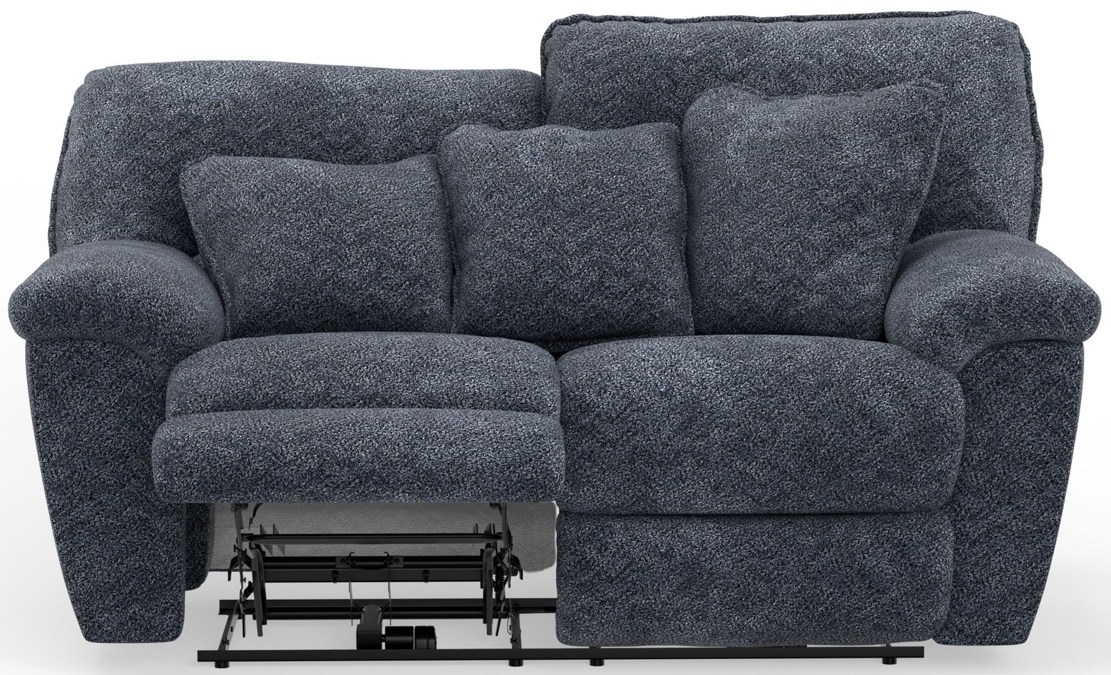 Paxon - Deep Seat Power Reclining Loveseat With Power Adjustable Headrest - Smoke - Image 2