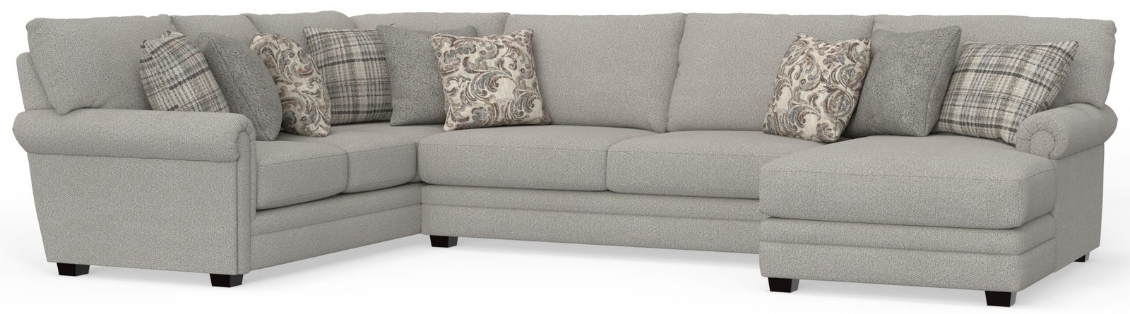 Livingston - Sectional With Comfort Coil Seating And Accent Pillows Included - Image 2