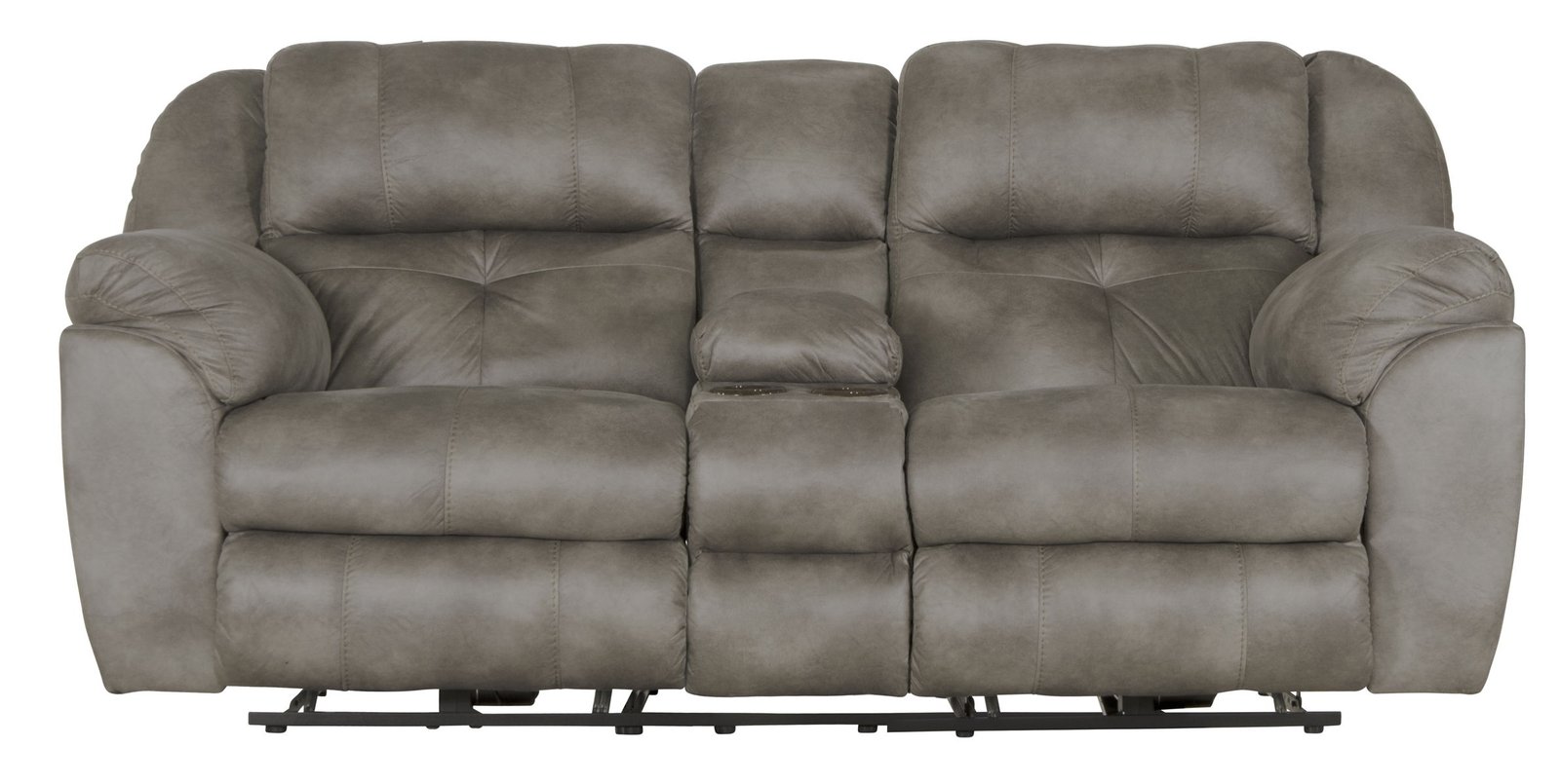 Ferrington - Power Lay Flat Reclining Console Loveseat with Power Adjustable Headrest - Image 7