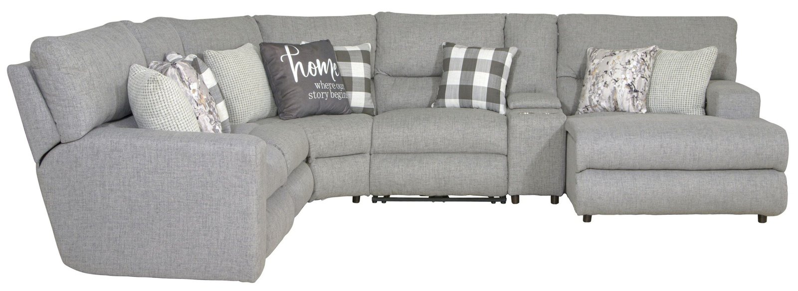 Rockport - Reclining Sectional - Image 3