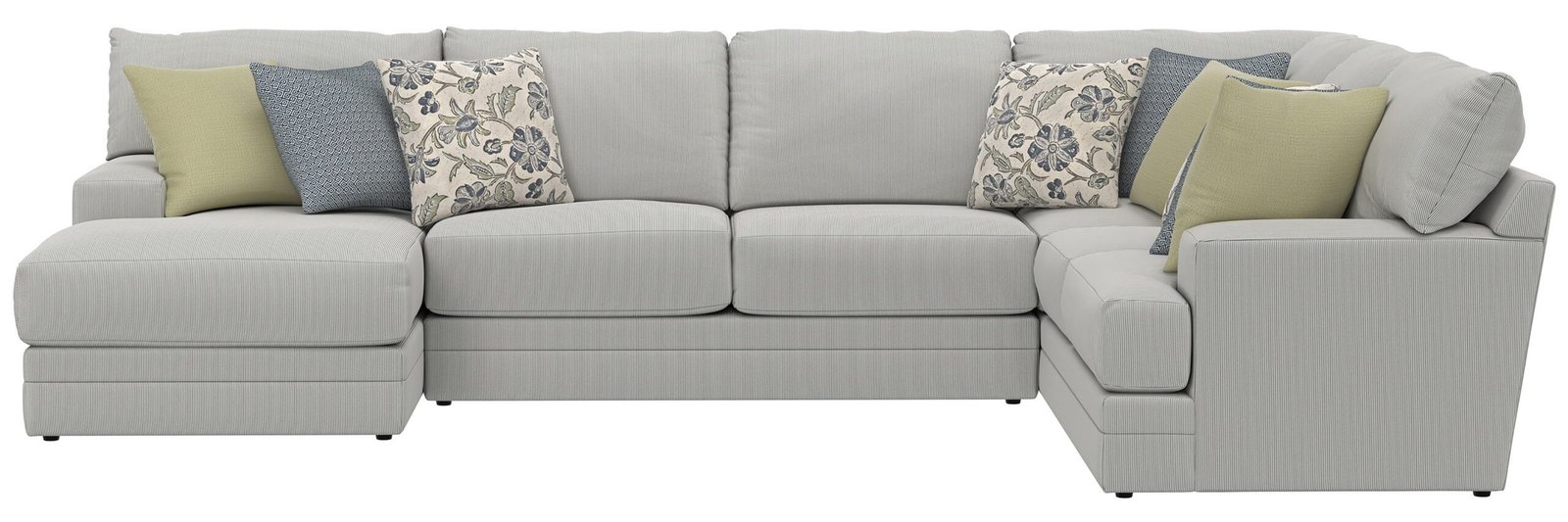 Stockbridge - Sectional With Comfort Coil Seating And 9 Accent Pillows Included - Image 3