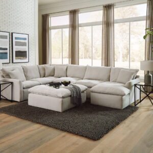 Harper - Sectional With Cocktail Ottoman