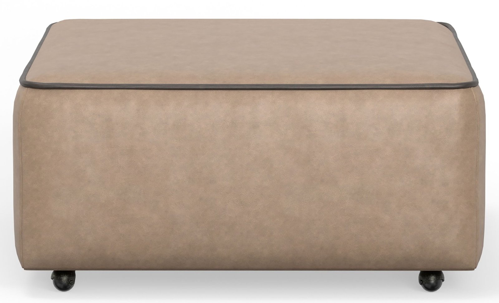 Nico - Castered Cocktail Ottoman - Image 5