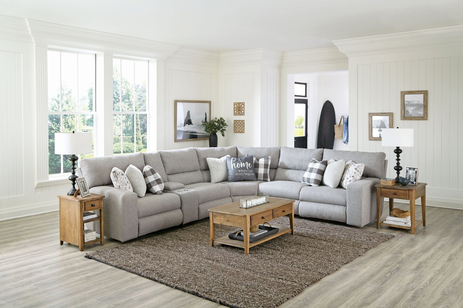 Rockport - Reclining Sectional - Image 17