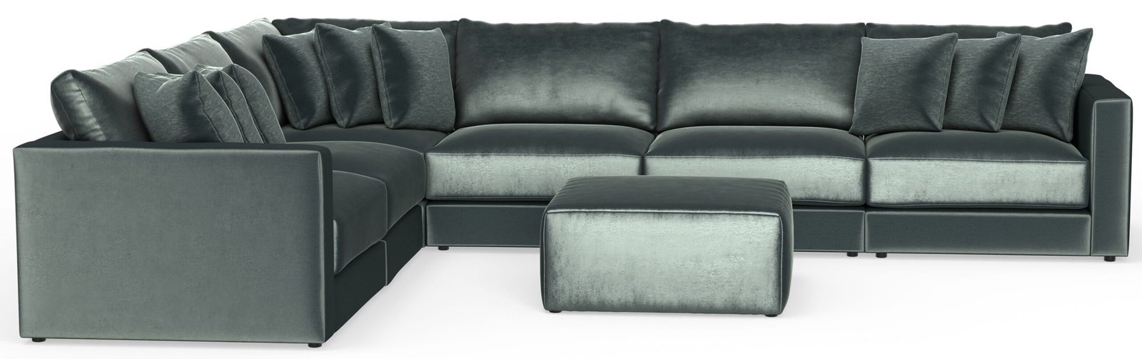 Remington - Modular Sofa And Cocktail Ottoman - Image 22