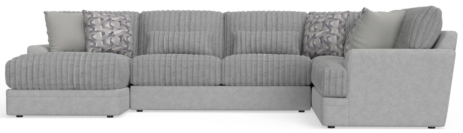 Titan - Sectional With Comfort Coil Seating And Accent Pillows Included - Image 4