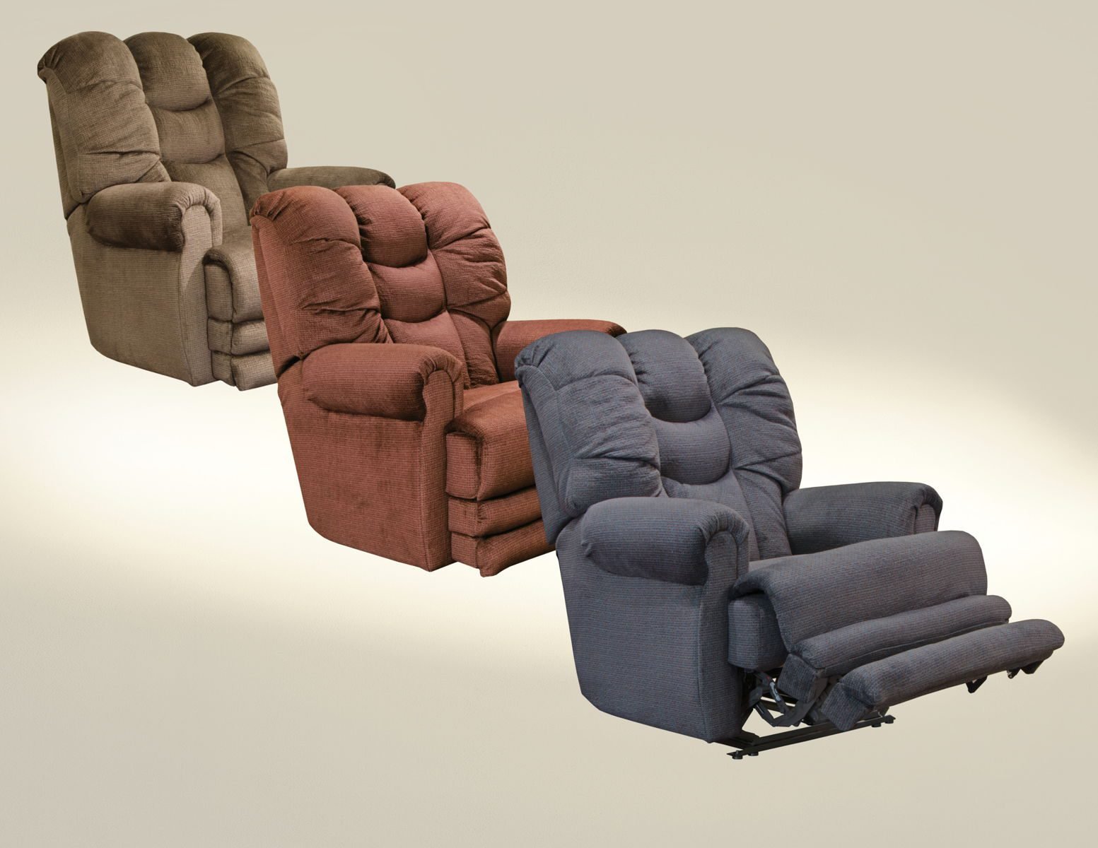 Malone - Power Lay Flat Recliner With Extended Ottoman - Image 4