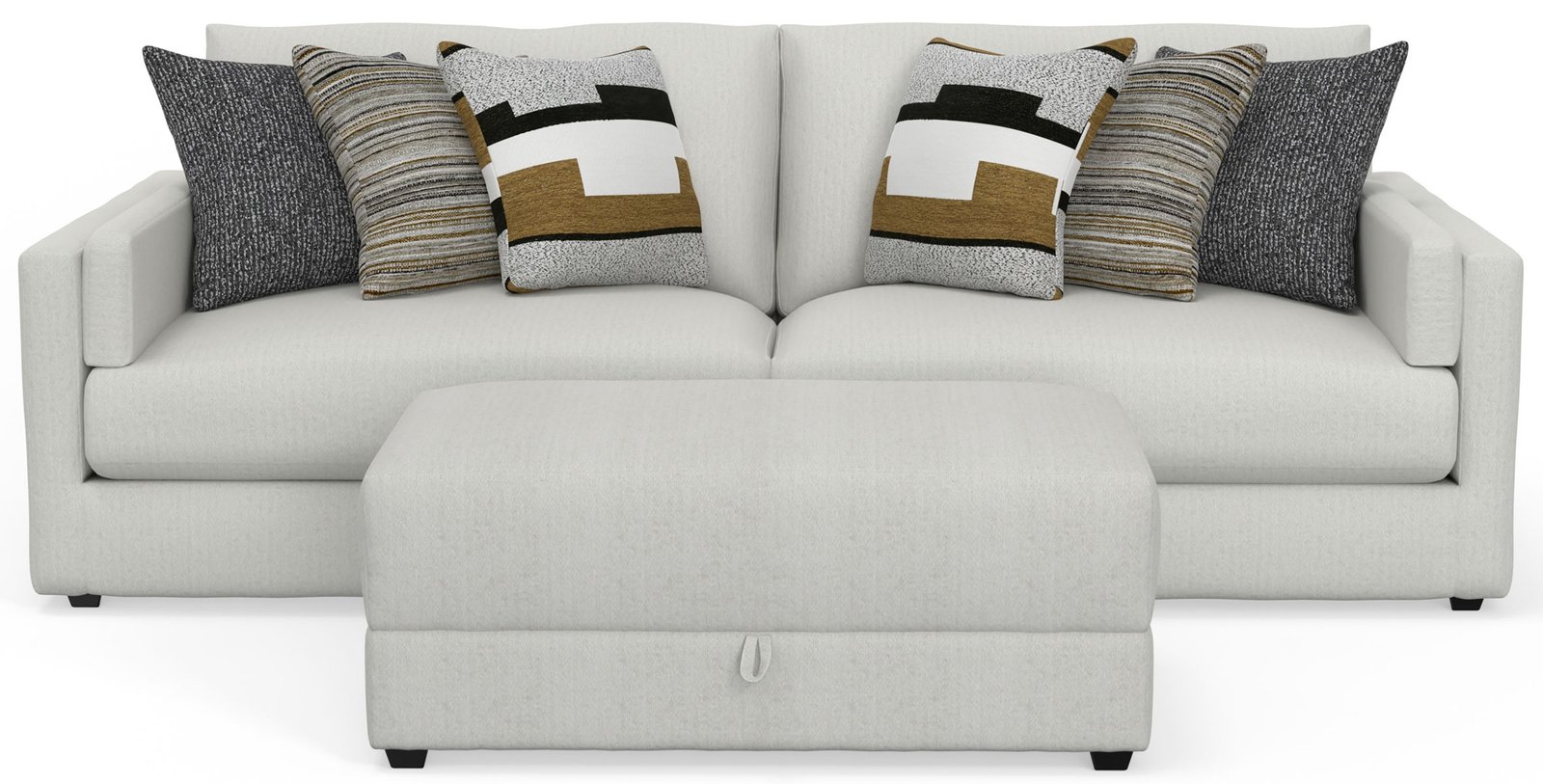Trevor - Extra Deep Oversized Sofa With Included Storage Cocktail Ottoman - Image 6