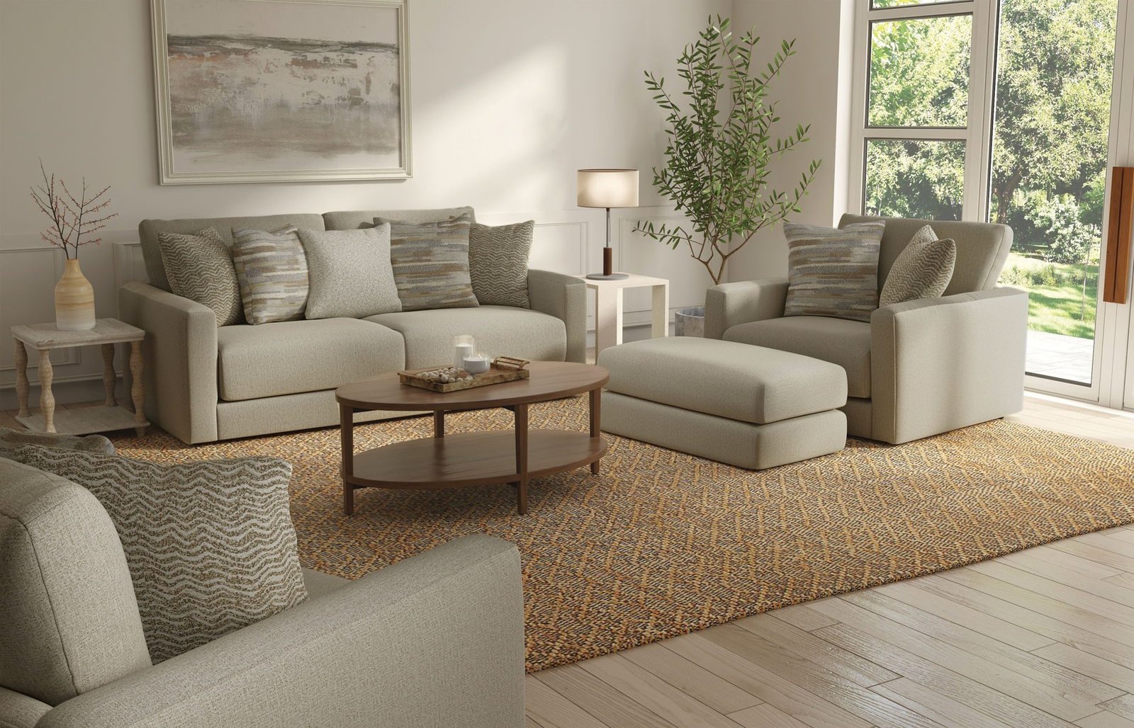 Amelia - Sofa - Sand - Image 2