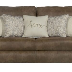 Justine - Lay Flat Reclining Sofa - Burlap