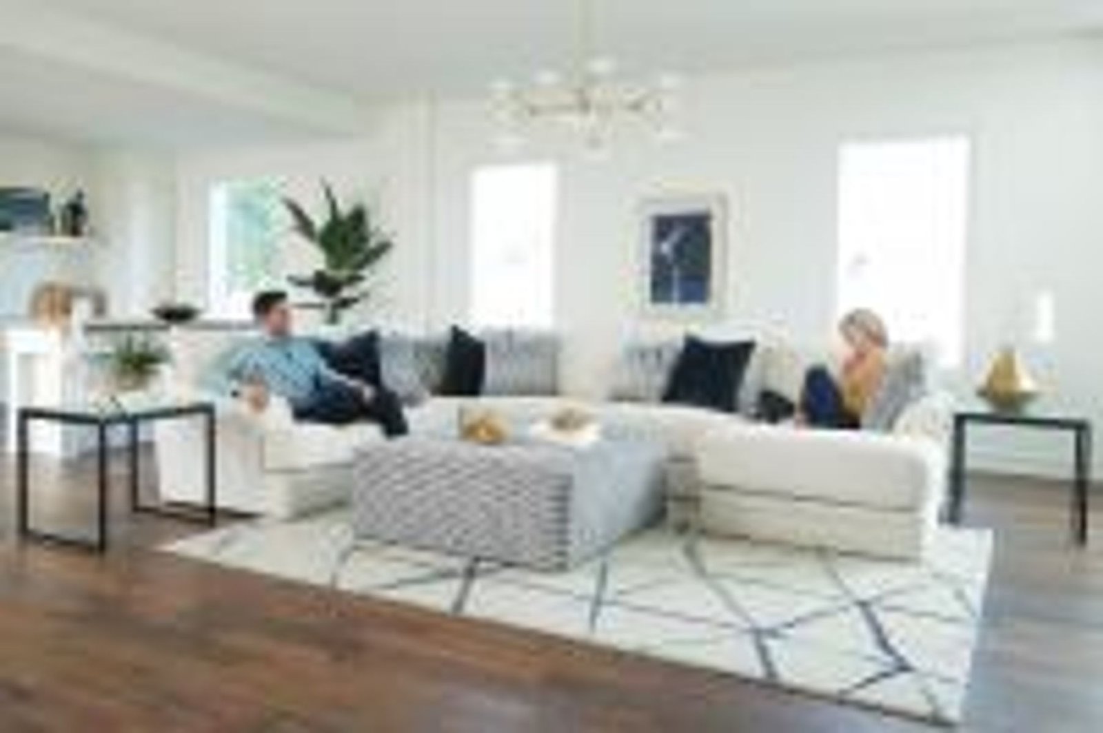 Polaris Modular Sectional - Cocktail Ottoman - Image 2