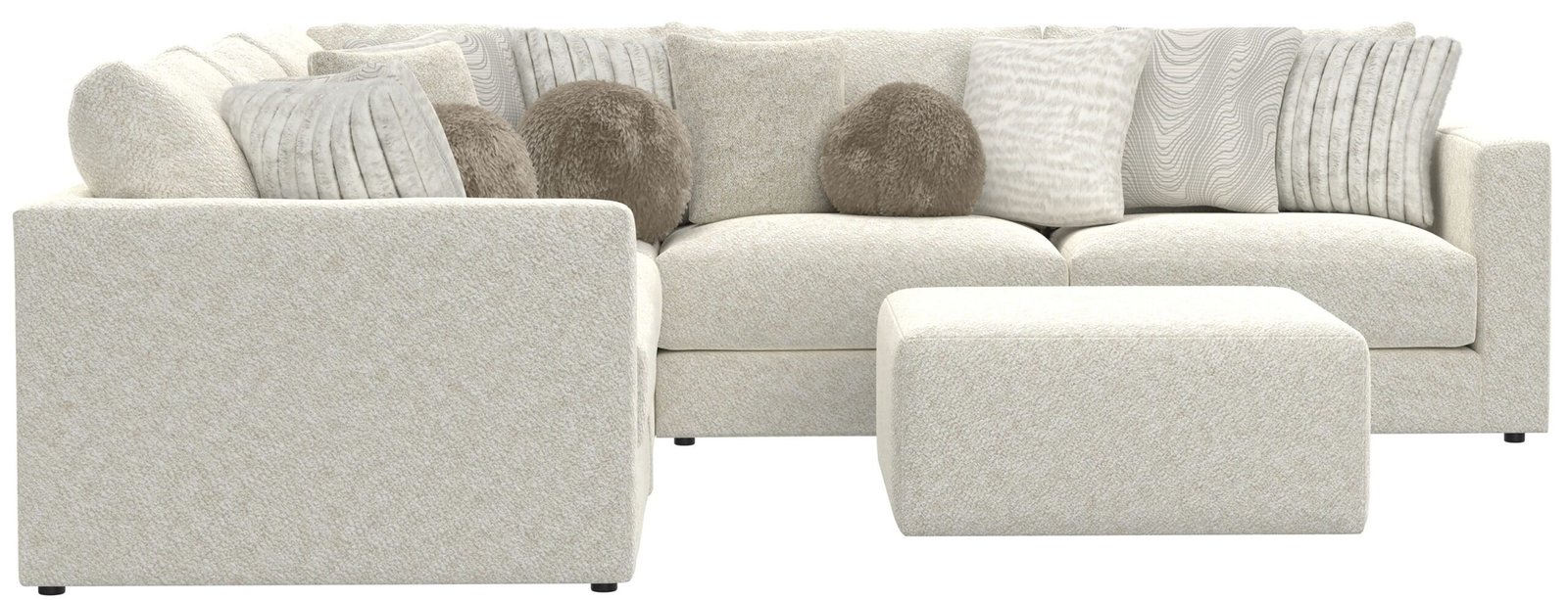 Ritzy - Modular Sofa And Included Cocktail Ottoman - Image 19