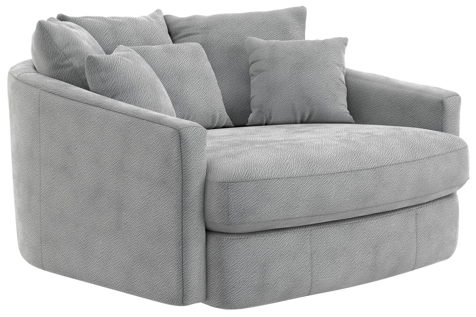 Matty - Round Accent Cuddle Chaise - Image 7