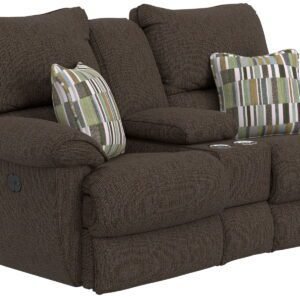 Lenny - Power Lay Flat Reclining Console Loveseat