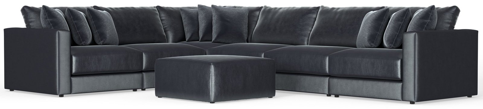 Remington - Modular Sofa And Cocktail Ottoman - Image 3
