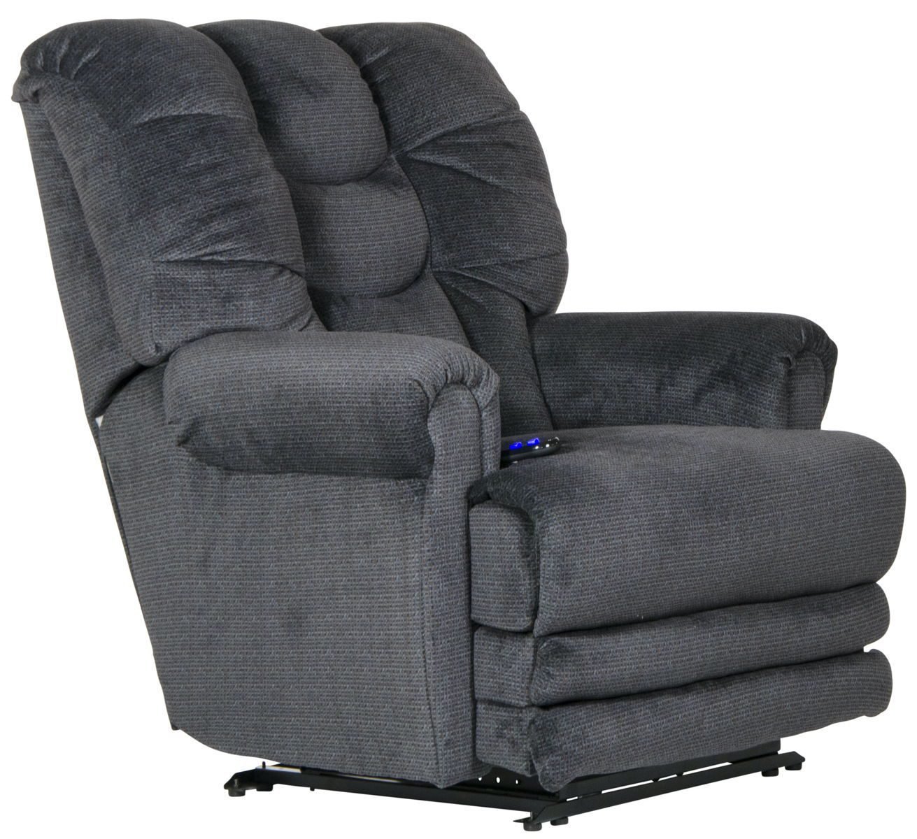 Malone - Power Lay Flat Recliner With Extended Ottoman