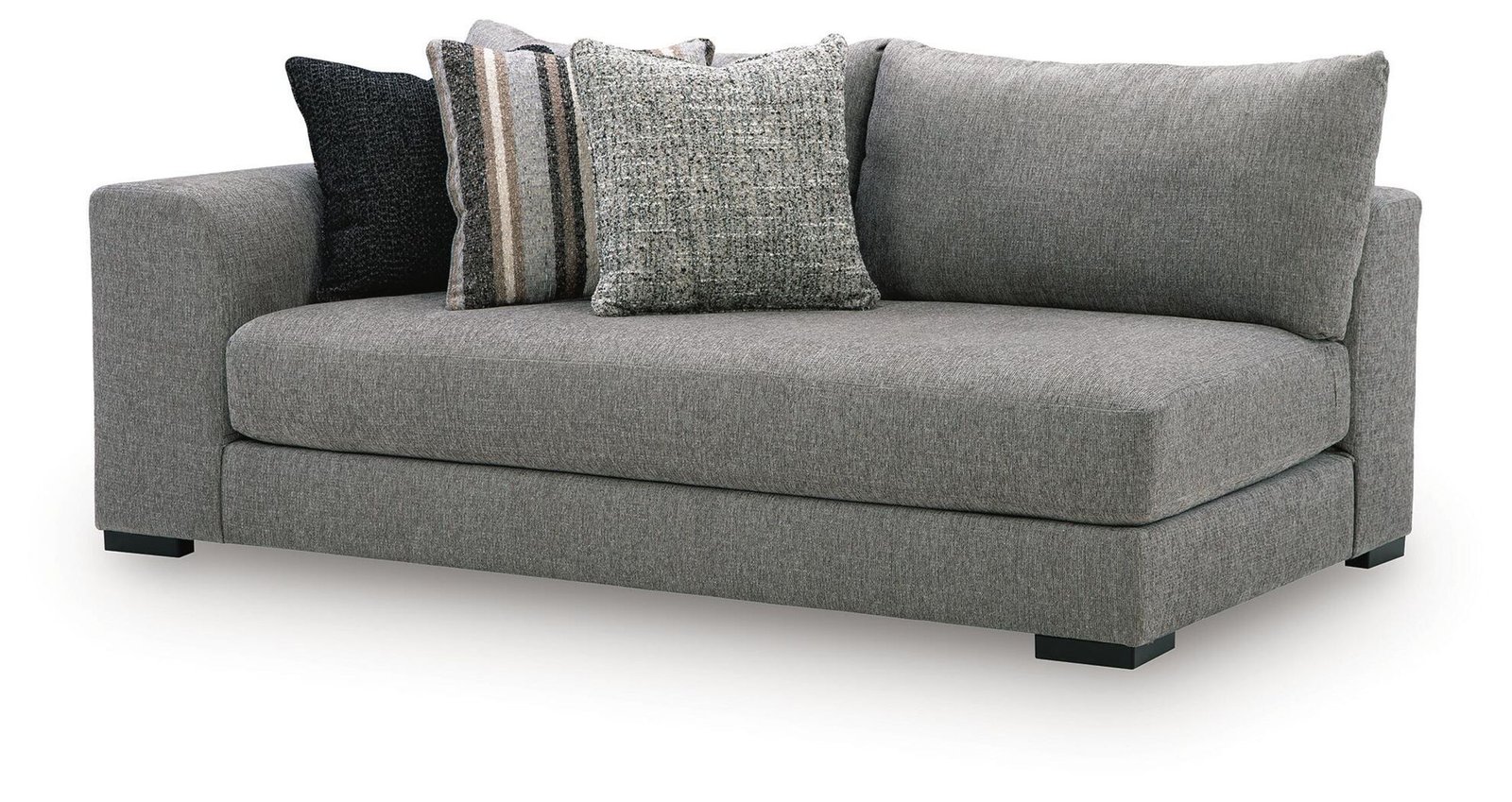 Creston Heights - LAF Corner Chaise - Smolder - Image 3
