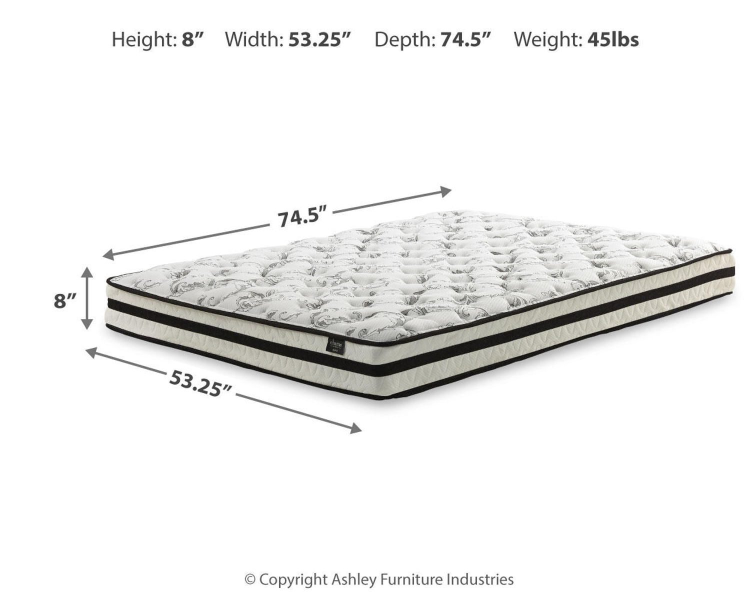 8 Inch Chime Innerspring - Firm Mattress - Image 6