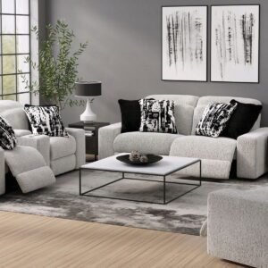 Darby - Power Adjustable Headrest Power Reclining Sofa