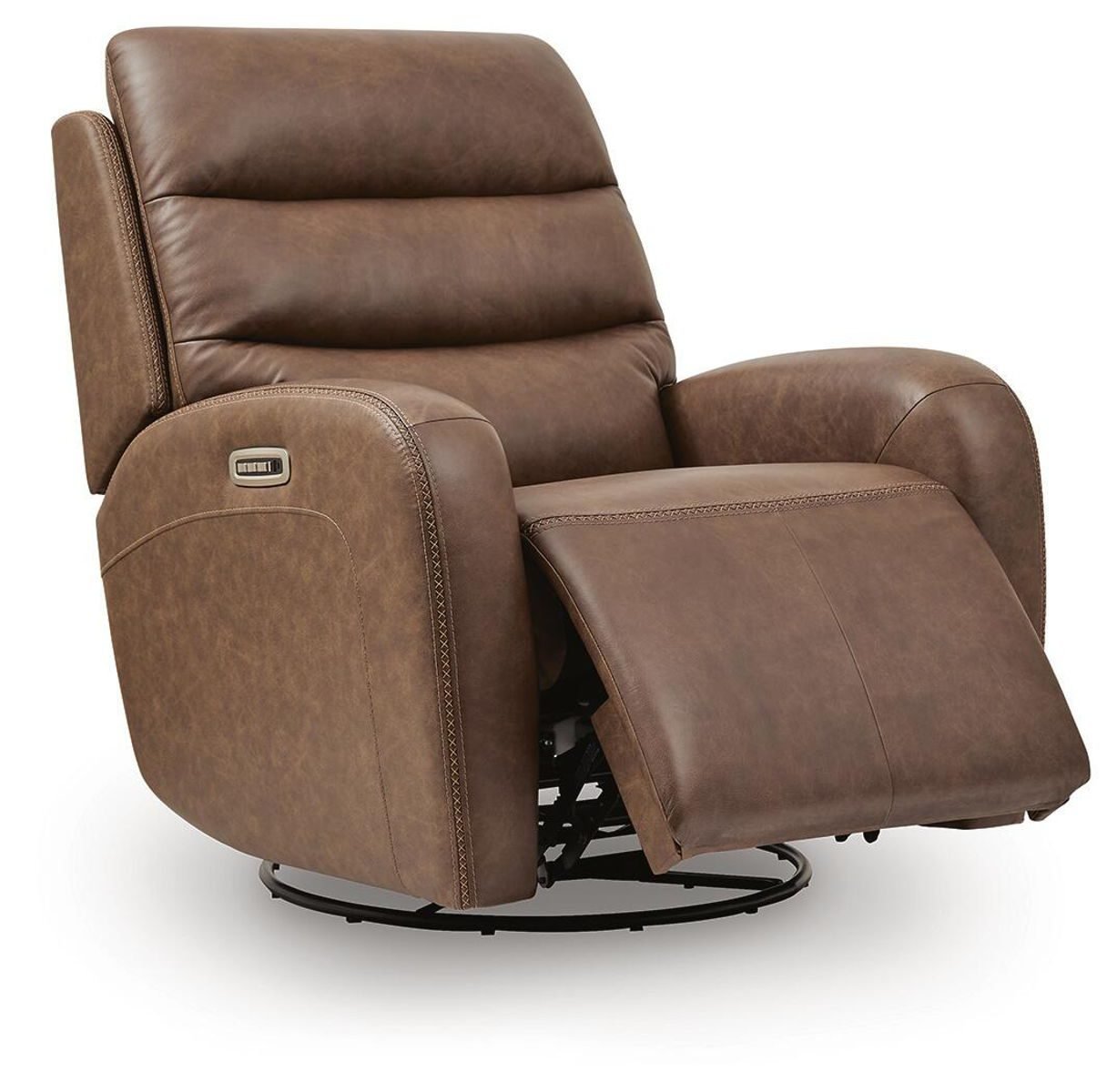 Motion-Max - Swivel Glider Power Recliner - Saddle - Image 2