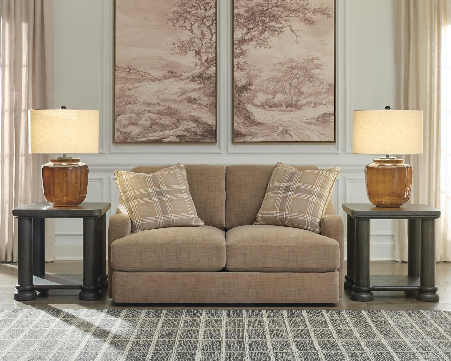ChloeeAnne - Loveseat - Honey - Image 3